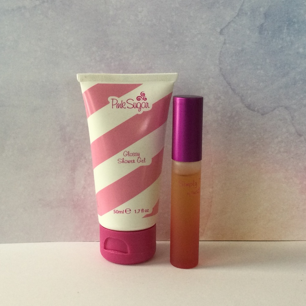 Pink Sugar Shower Gel & Perfume Travel Set